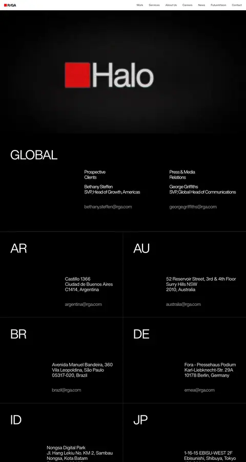 rga.com — Aloqa