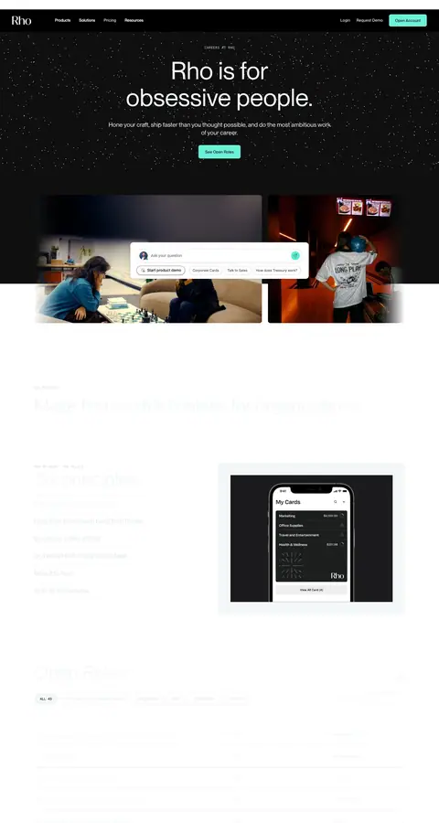 rho.co — Vakansiyalar
