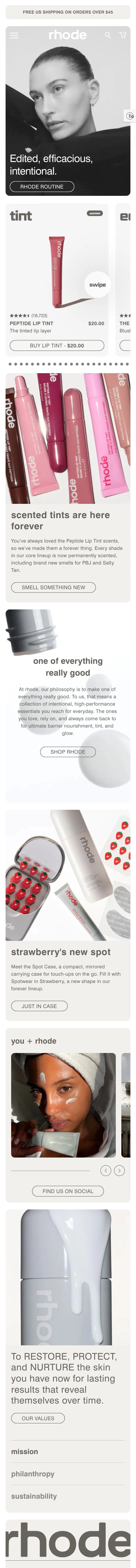 rhodeskin.com — Bosh sahifa
