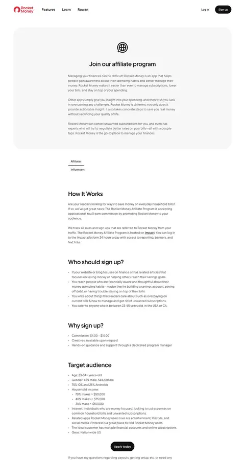 rocketmoney.com — Boshqa