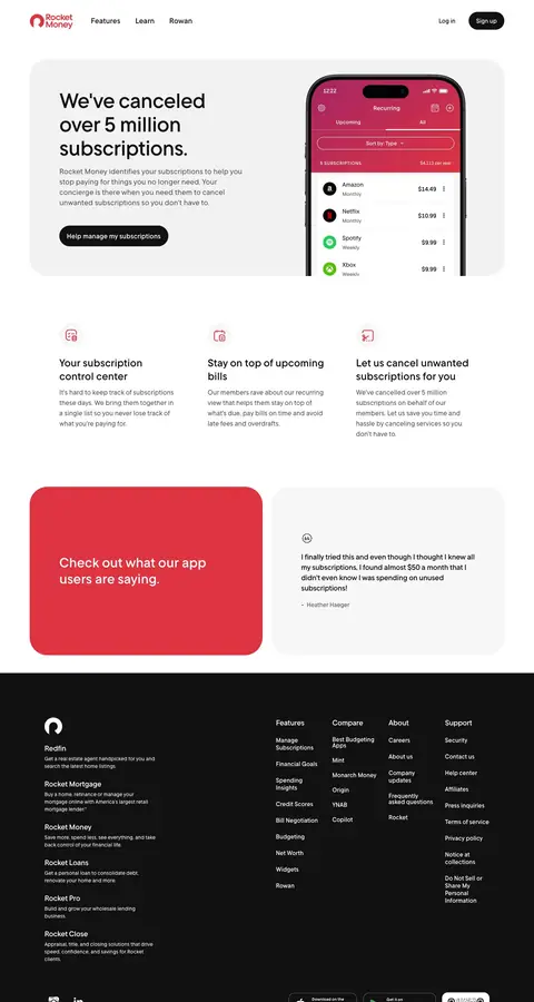 rocketmoney.com — Boshqa