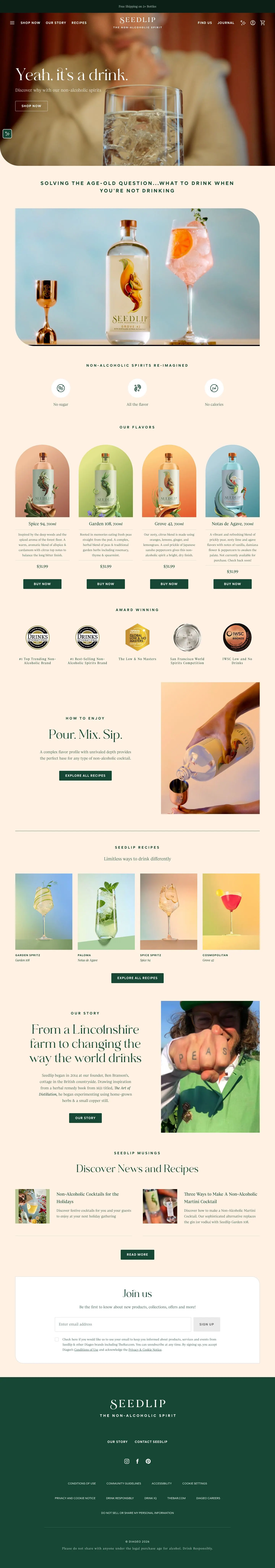 seedlipdrinks.com — Boshqa