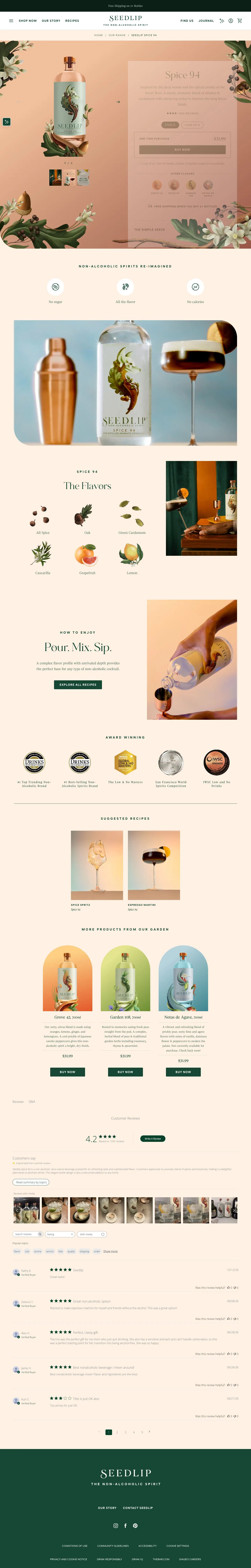 seedlipdrinks.com — Katalog