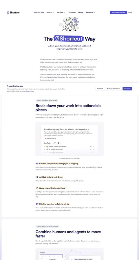Shortcut — Boshqa