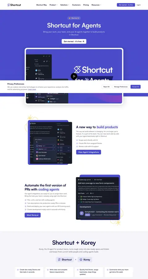 Shortcut — Boshqa