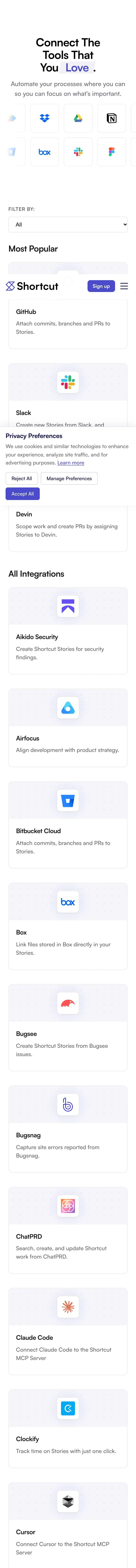 Shortcut — Other