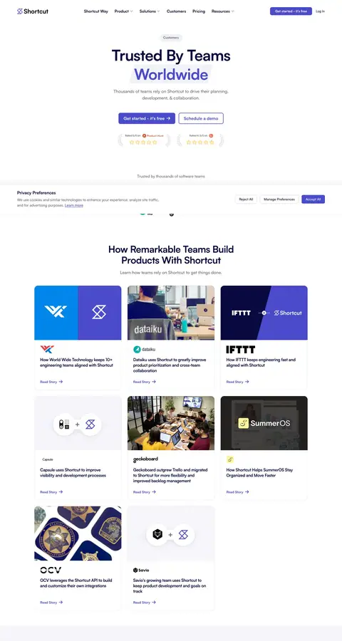 Shortcut — Boshqa