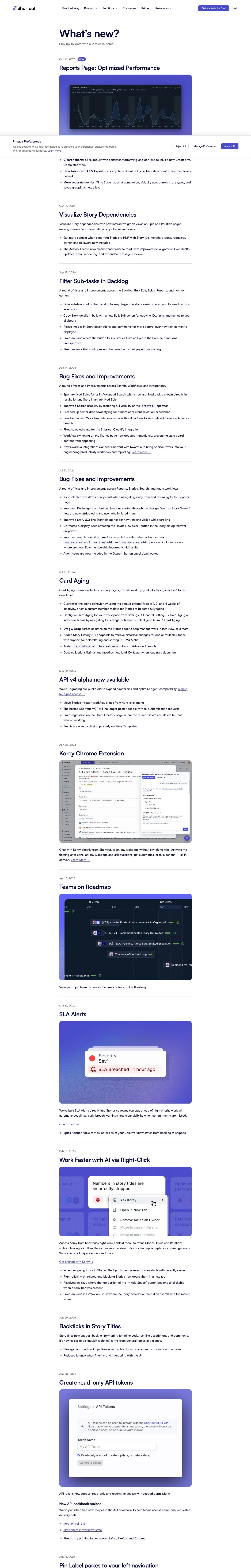 Shortcut — Other