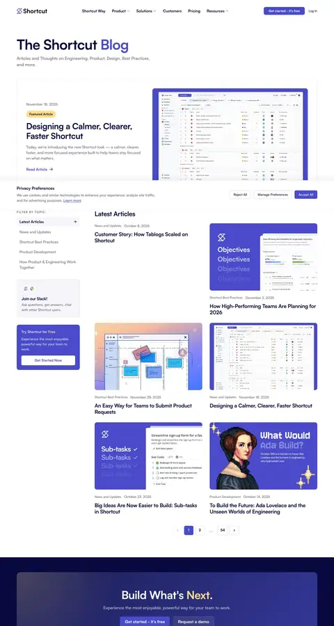 Shortcut — Yangiliklar va blog