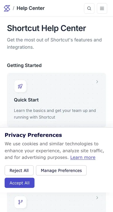Shortcut — Yordam va FAQ