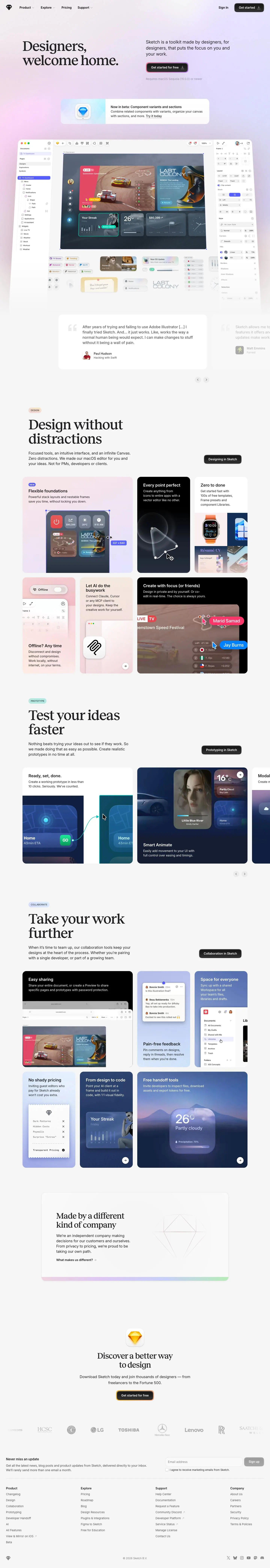 Sketch — Bosh sahifa