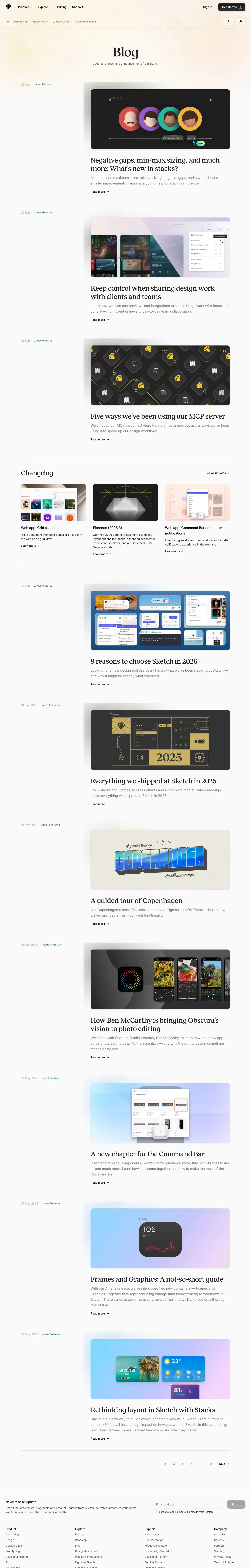 Sketch — Yangiliklar va blog
