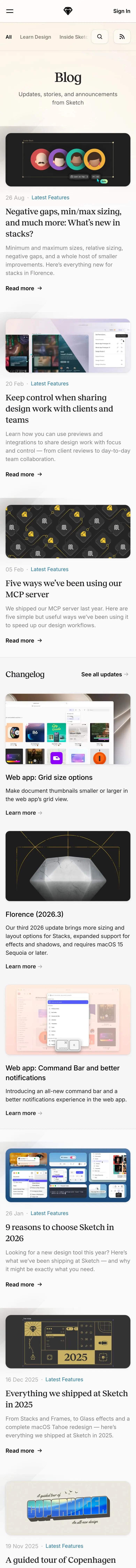 Sketch — Yangiliklar va blog