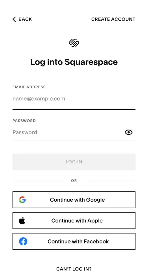 Login