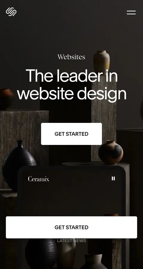 Landing page