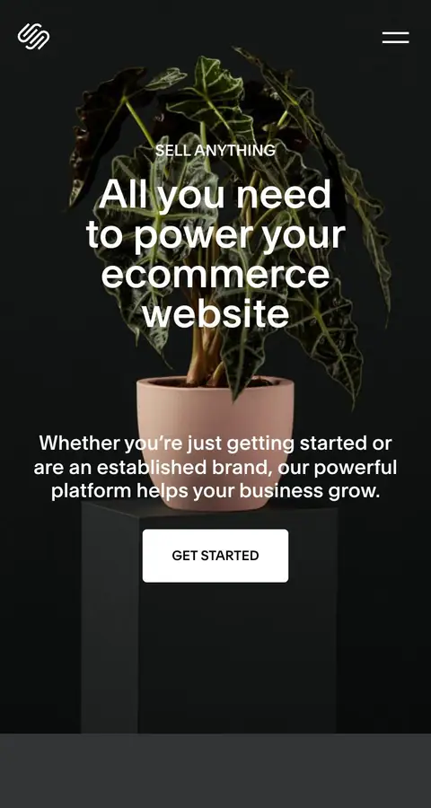 Landing page