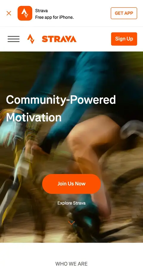 Landing page