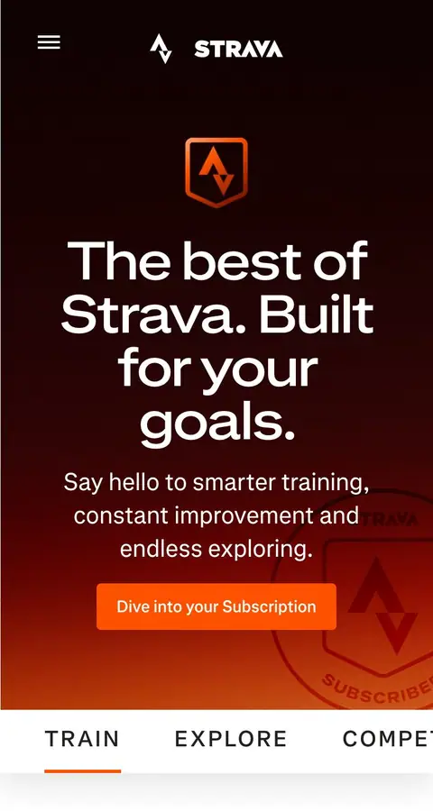 Landing page