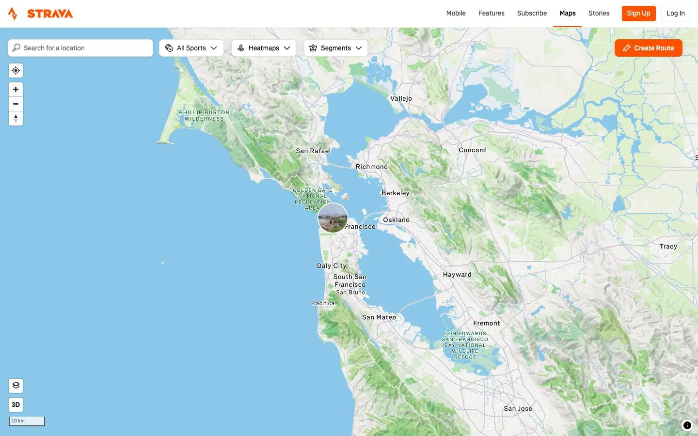 Strava — Map