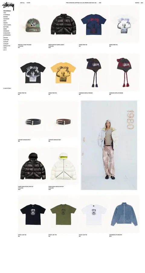 stussy.com — Katalog