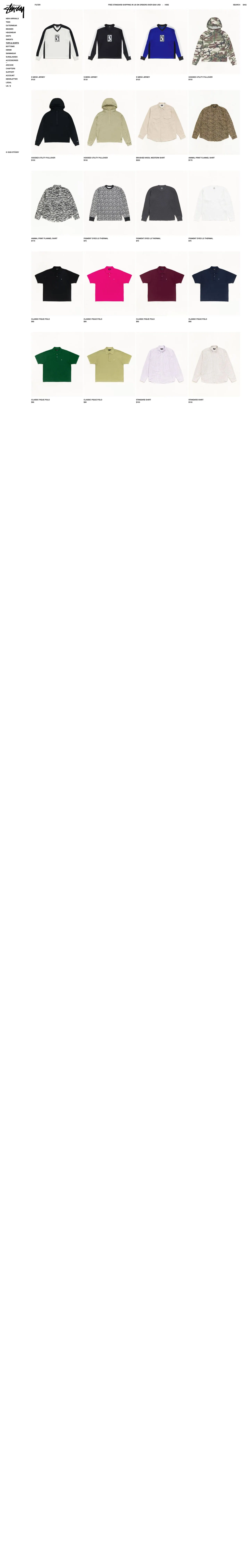 stussy.com — Katalog