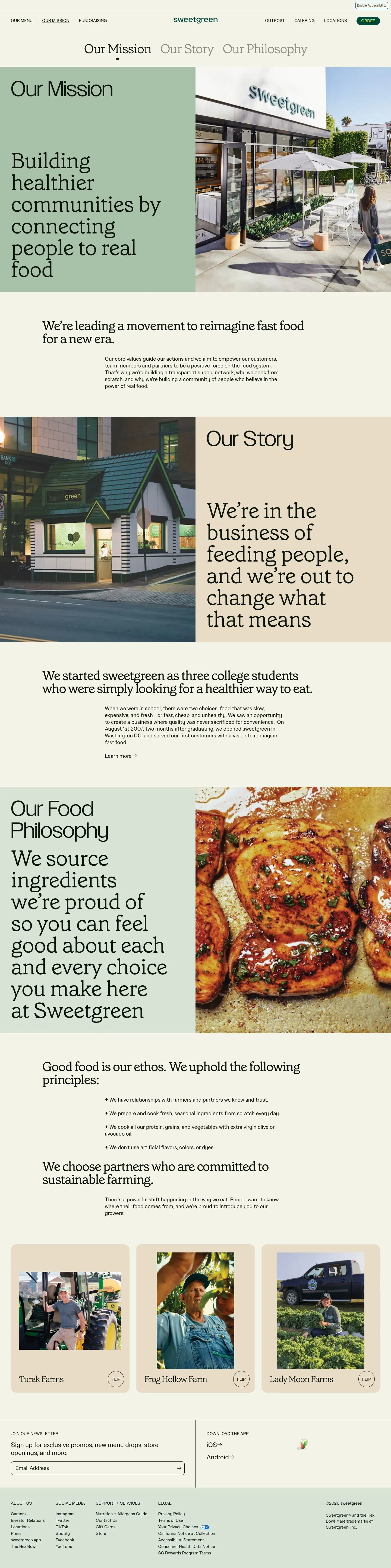 sweetgreen.com — Other