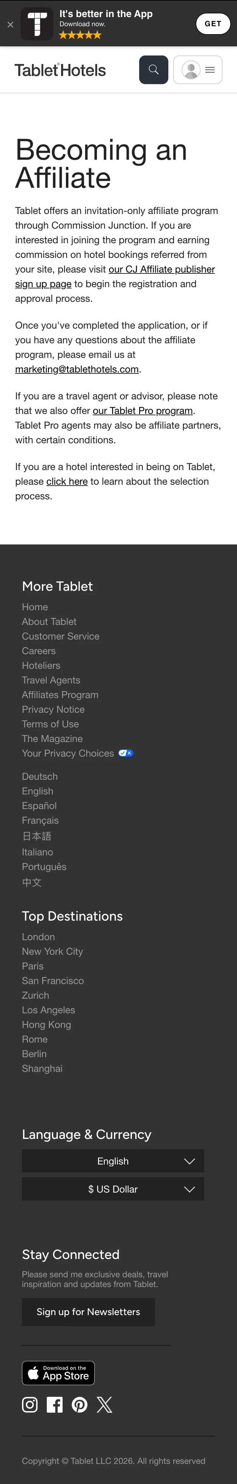 tablethotels.com — Boshqa