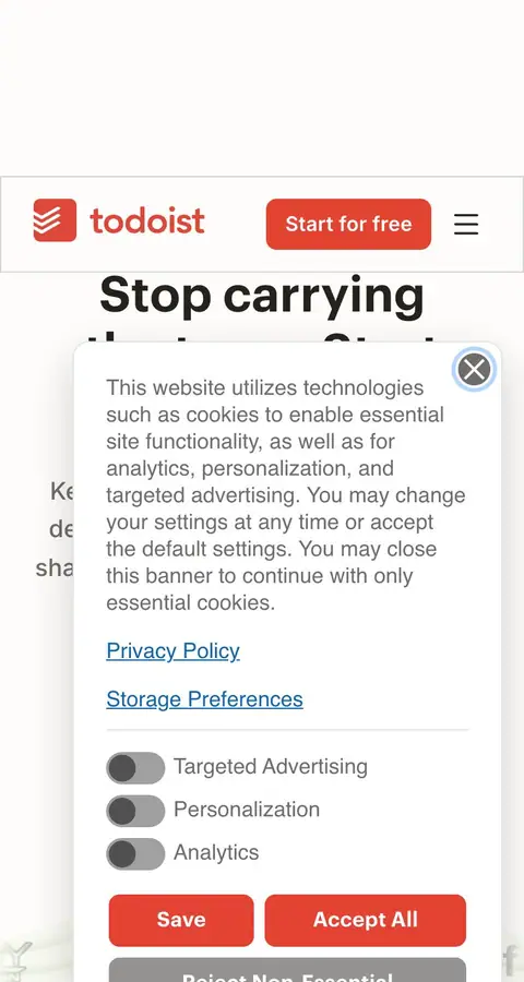Todoist — Mahsulot