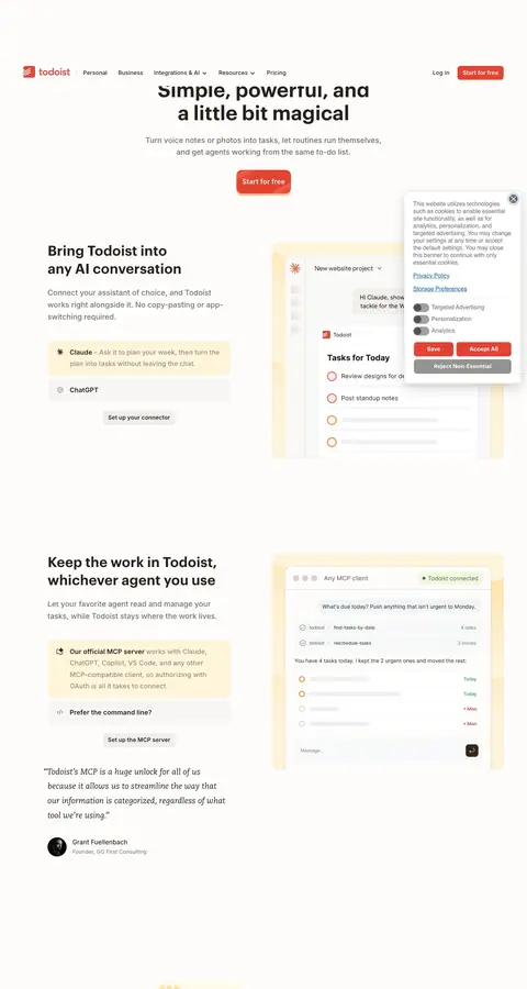 Todoist — Boshqa