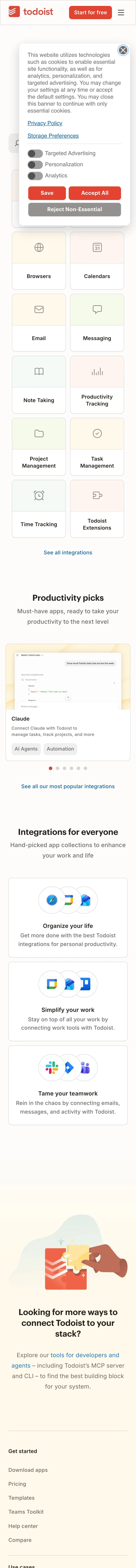 Todoist — Boshqa