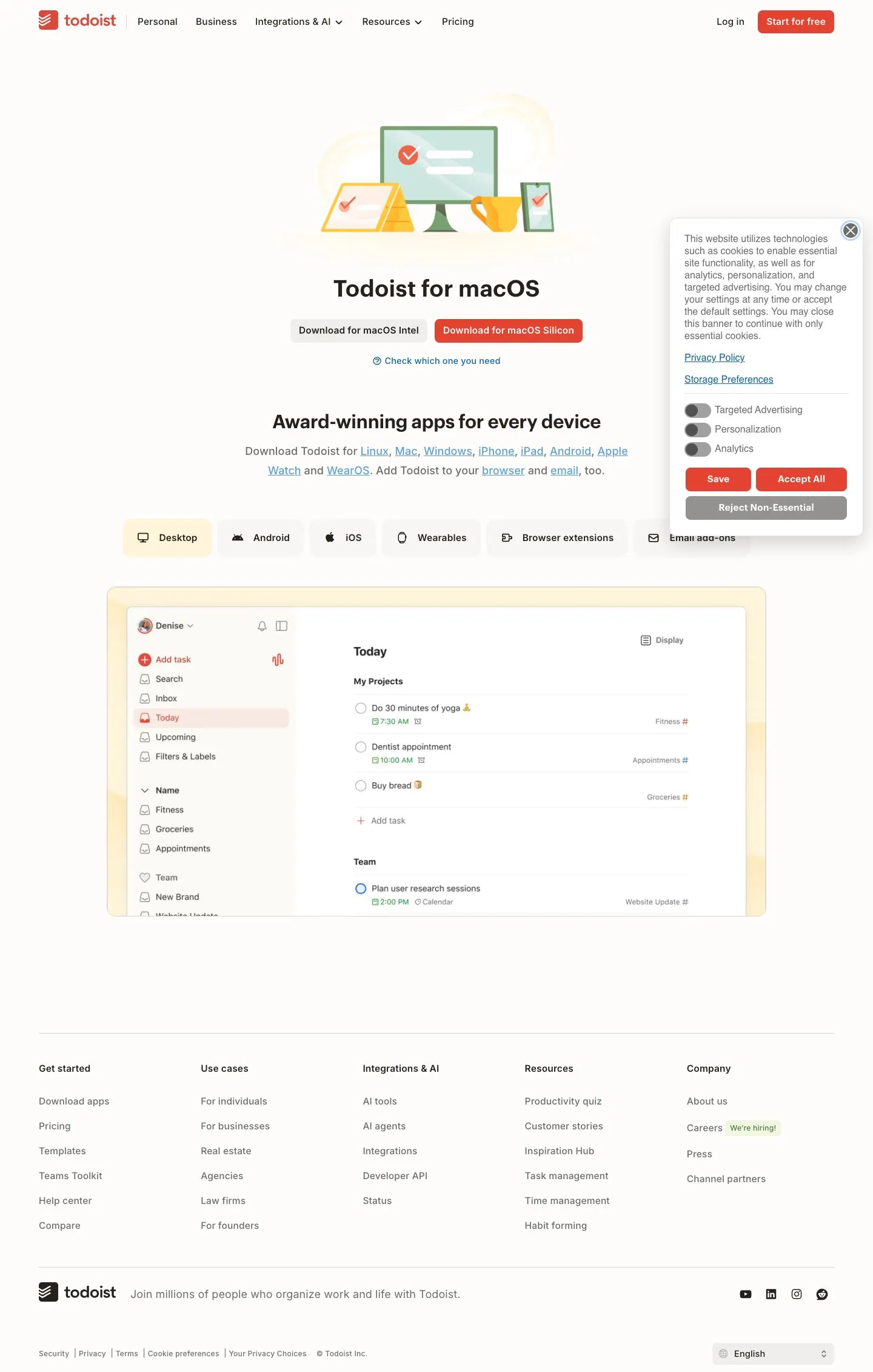 Todoist — Boshqa