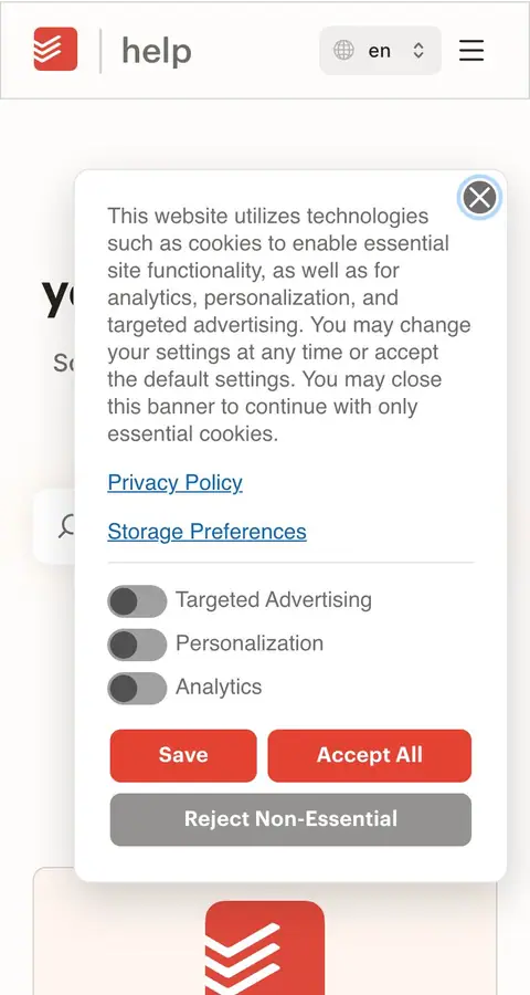 Todoist — Yordam va FAQ
