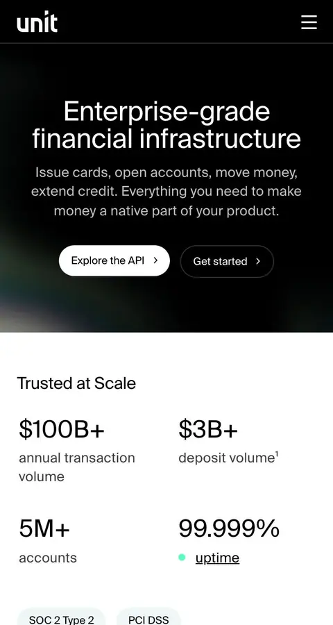 Landing page