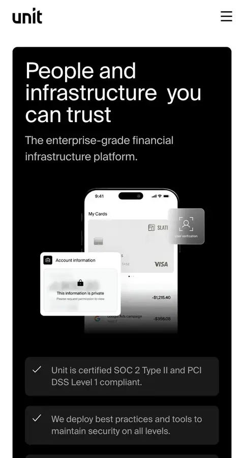 Landing page