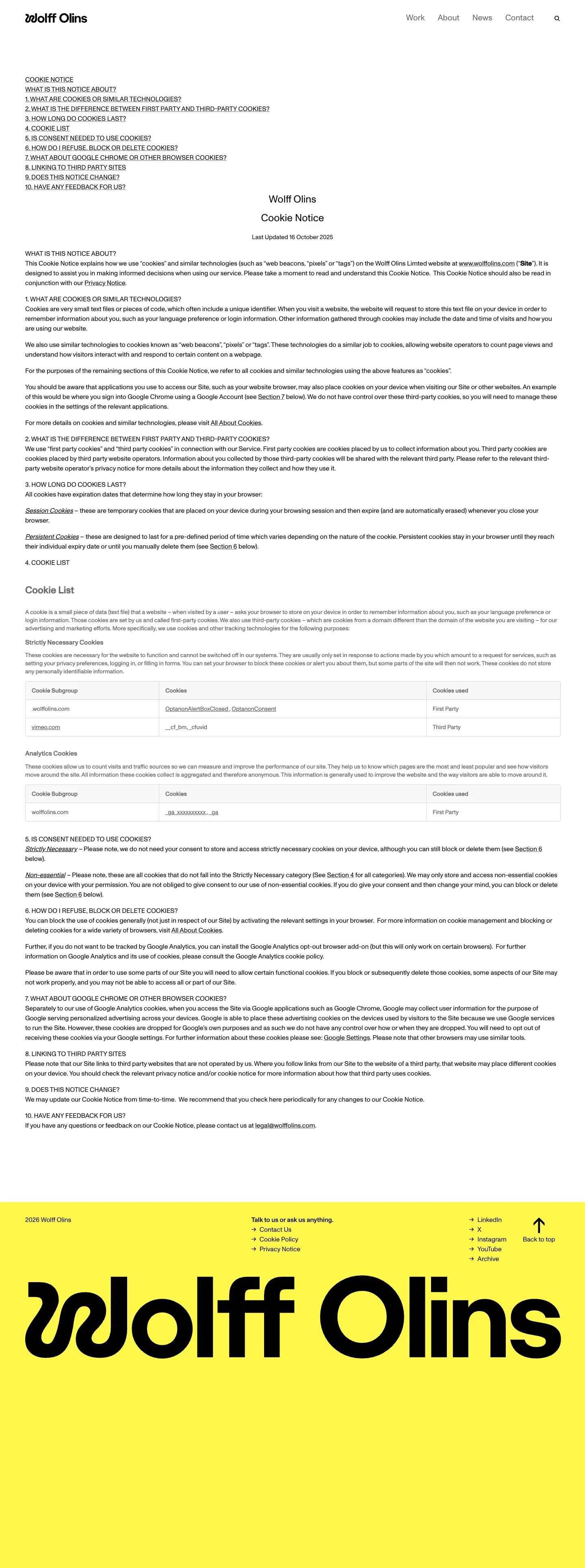 wolffolins.com — Huquqiy