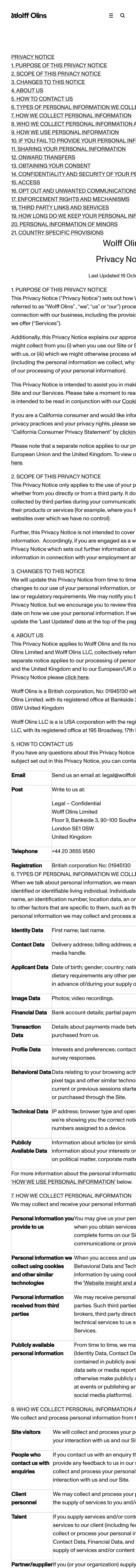 wolffolins.com — Huquqiy