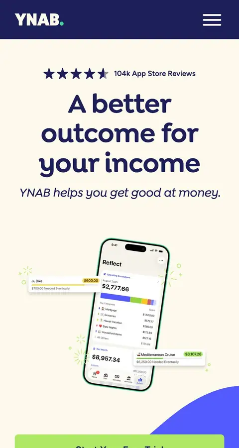 Landing page