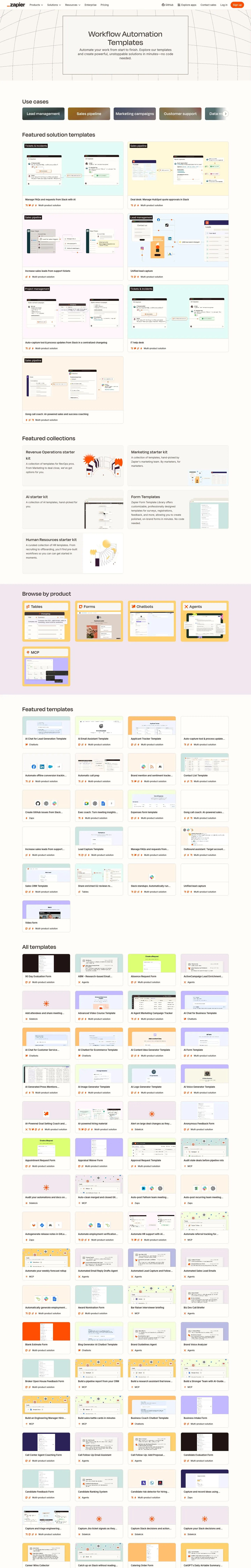 Zapier — Catalog
