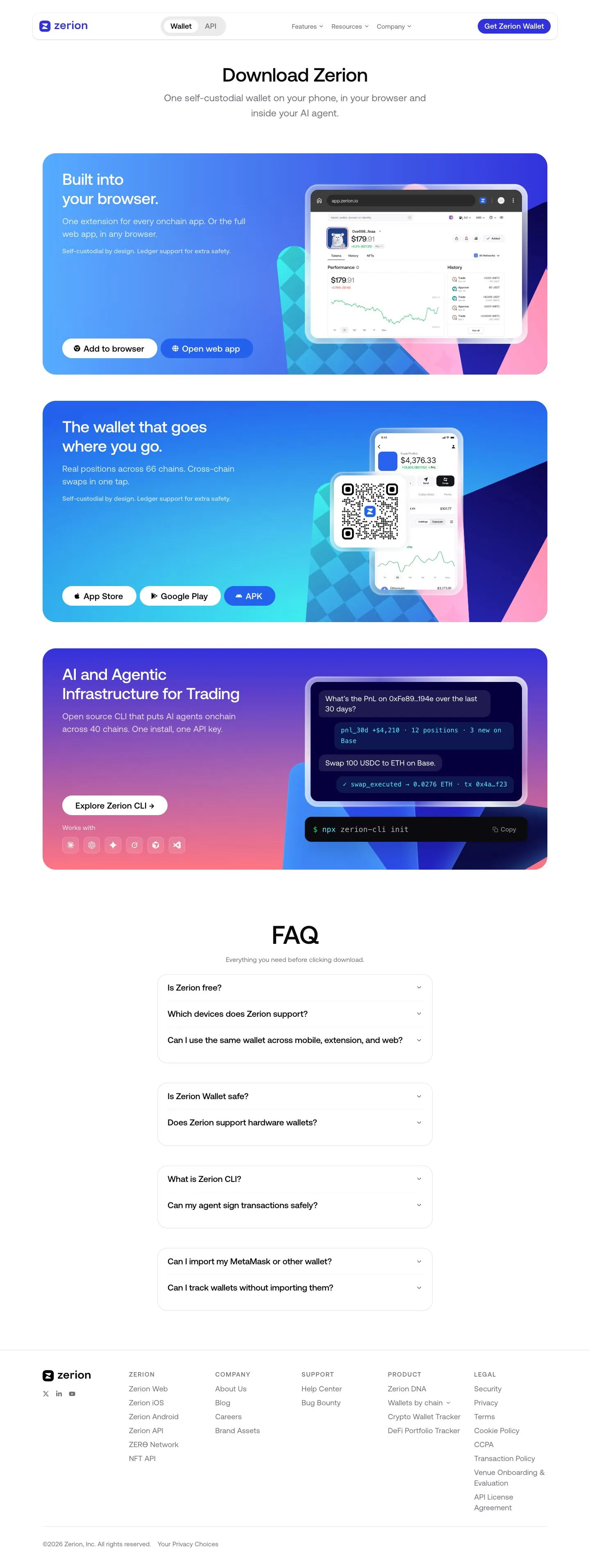zerion.io — Boshqa