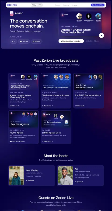 zerion.io — Boshqa