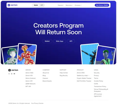 zerion.io — Boshqa