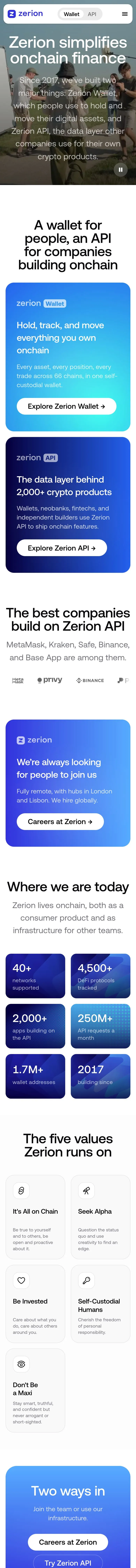 zerion.io — Biz haqimizda